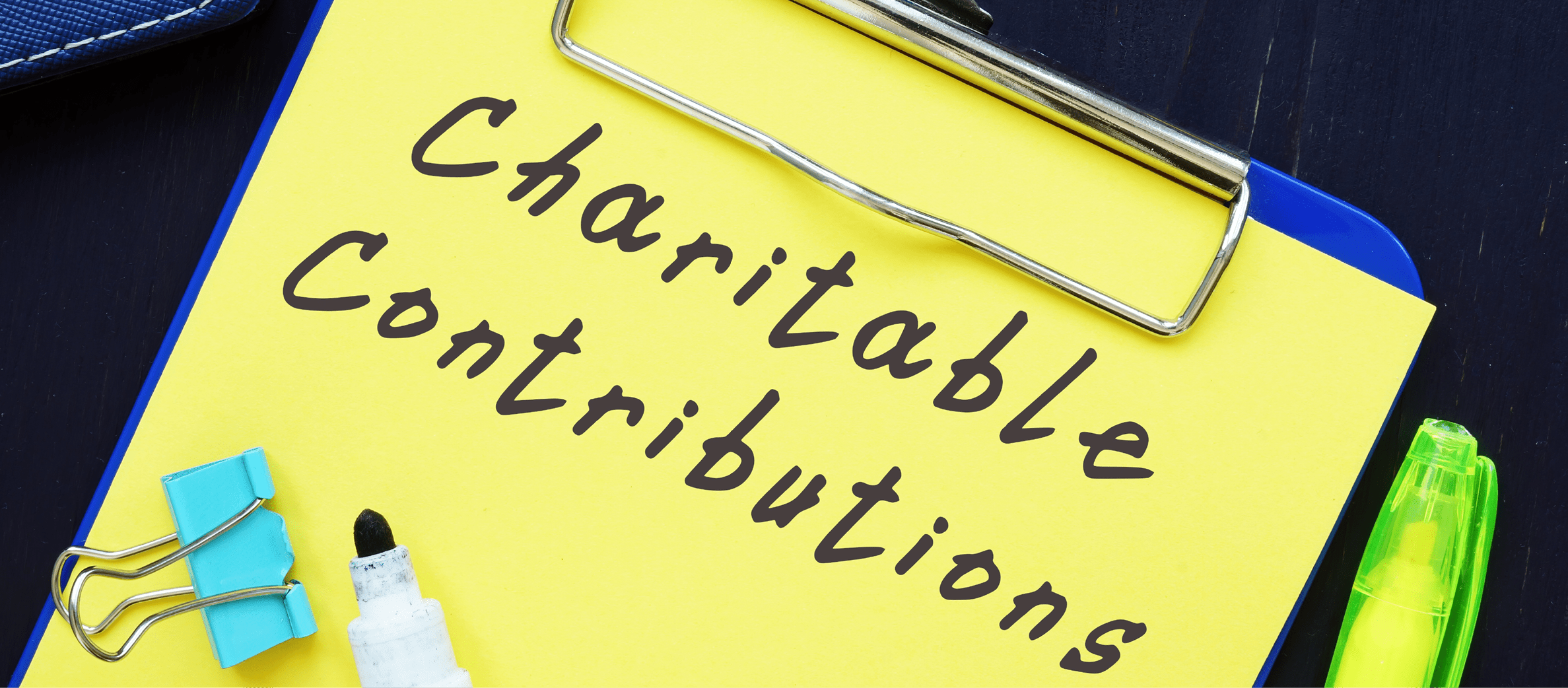Smart Giving: Mastering the Art of Non-Cash Charitable Contributions for Tax Advantages